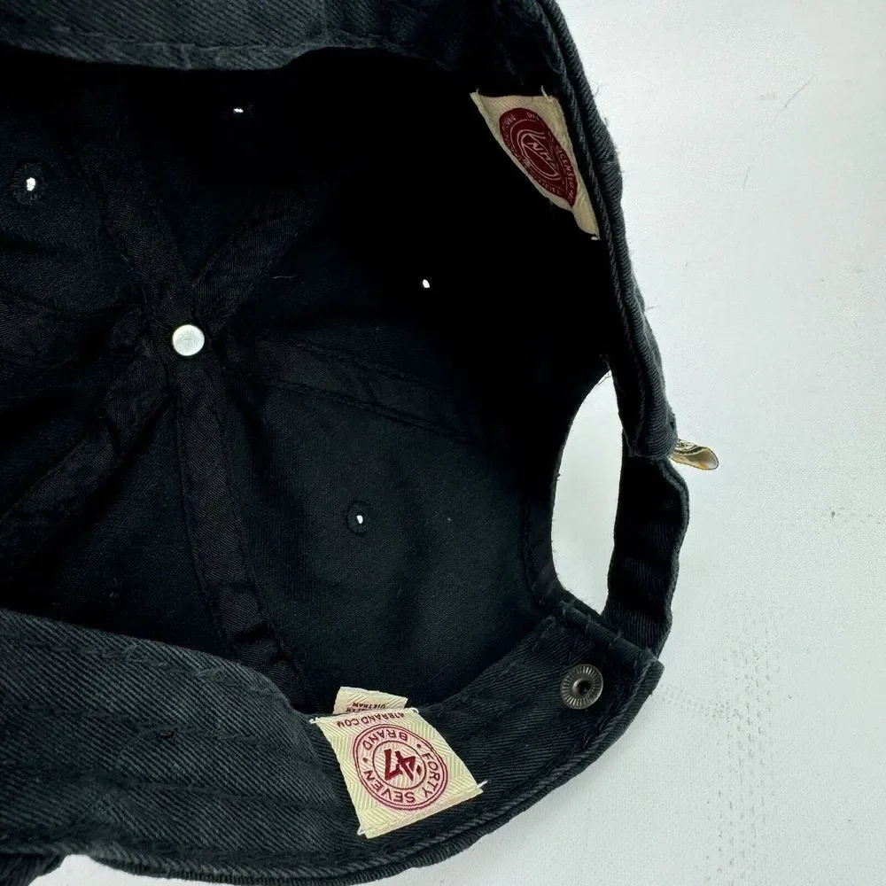Boston‎ Bruins '47 Brand Baseball Hat Black Adjustable One Size Fit Most